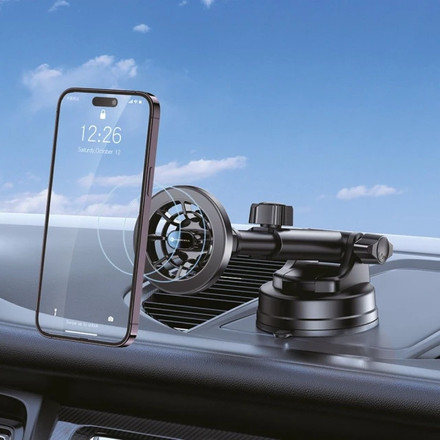 Автотримач Forcell F-Grip PrecisionX Black (5903396236556)