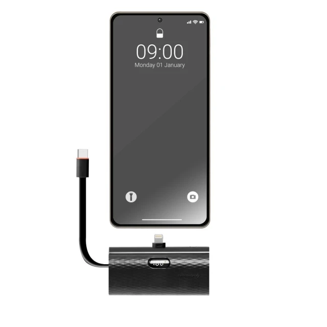 Павербанк Forcell F-Energy Power Plug F5K3 Black (5903396236600)