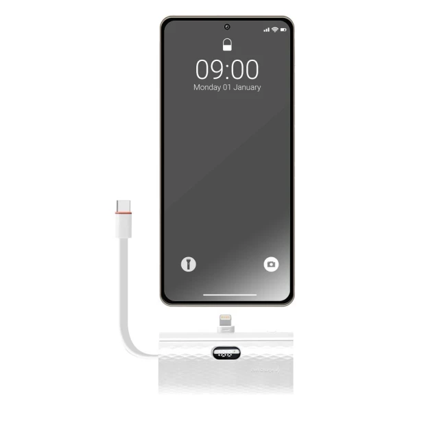 Павербанк Forcell F-Energy Power Plug F5K3 White (5903396236617)
