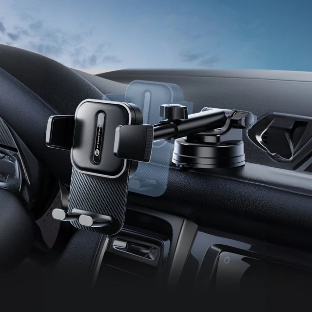 Автотримач Forcell F-Grip Guardian Black (5903396236778)