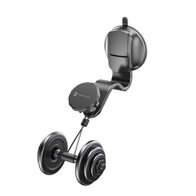Автодержатель Forcell F-Grip MagFlex Black (5903396236846)