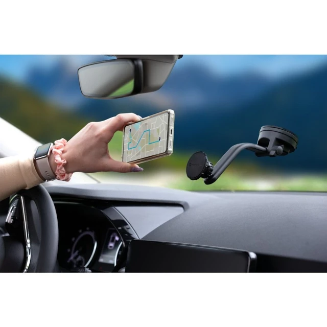 Автодержатель Forcell F-Grip MagFlex Black (5903396236846)
