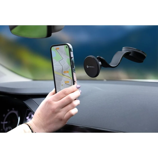 Автотримач Forcell F-Grip MagFlex Black (5903396236853)