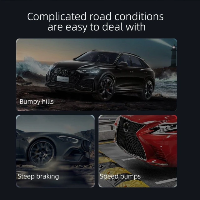 Автотримач Forcell F-Grip MagFlex Black (5903396236853)