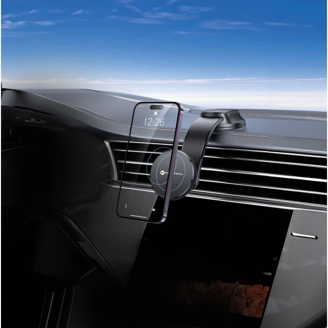 Автотримач Forcell F-Grip MagFlex Black (5903396236853)