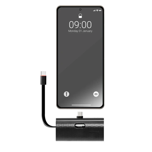 Павербанк Forcell F-Energy Power Plug F5K3 Black (5903396241093)