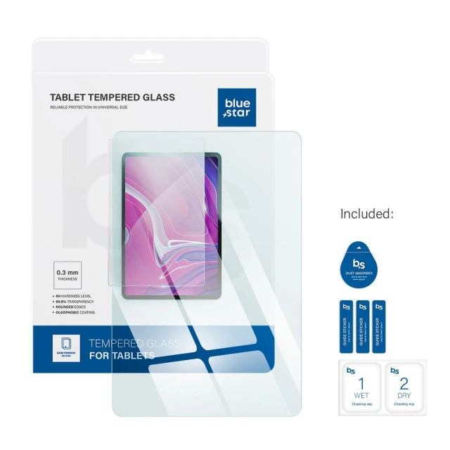 Захисне скло Blue Star для Samsung Galaxy Tab S9 FE Plus 12.4