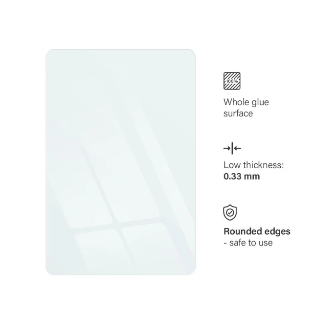 Захисне скло Blue Star для Samsung Galaxy Tab S9 FE Plus 12.4
