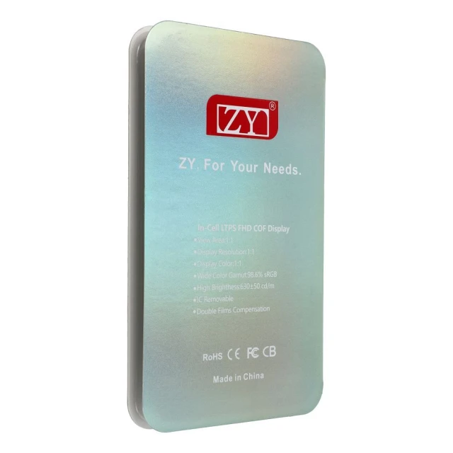 Дисплей ZY для iPhone 12 Pro Max Black IC Transferable (5903396249341)
