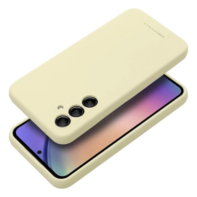 Чохол Roar Cloud Skin для Samsung Galaxy A54 5G Light Yellow (5903396249440)
