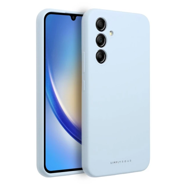Чохол Roar Cloud Skin для Samsung Galaxy A34 5G Light Blue (5903396249549)