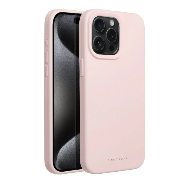 Чохол Roar Cloud Skin силіконовий для iPhone 15 Pro Max Light Pink (5903396249679)
