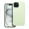 Чохол Roar Cloud Skin силіконовий для iPhone 15 Light Green (5903396249716)