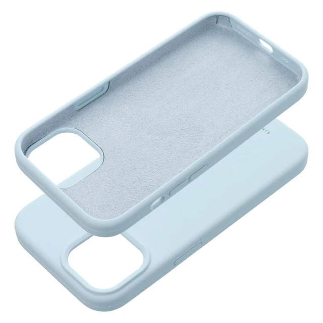Чохол Roar Cloud Skin силіконовий для iPhone 15 Light Blue (5903396249730)