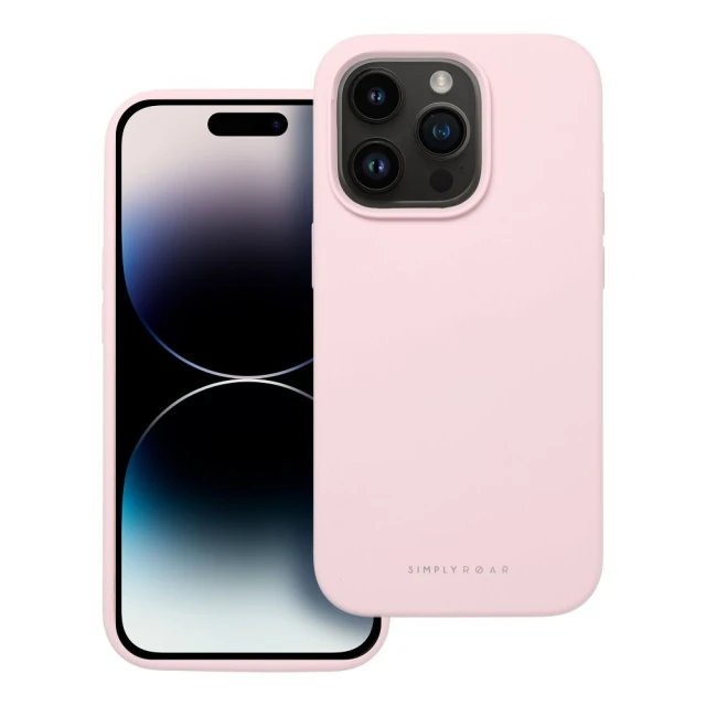 Чехол Roar Cloud Skin для iPhone 14 Pro Pink (5903396249778)