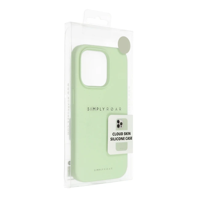 Чохол Roar Cloud Skin для iPhone 14 Light Green (5903396249792)