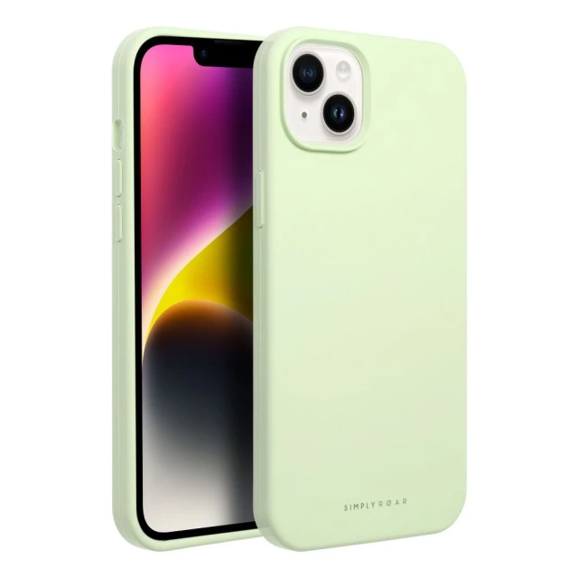 Чохол Roar Cloud Skin для iPhone 14 Light Green (5903396249792)