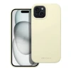 Чохол Roar Cloud Skin силіконовий для iPhone 15 Light Yellow (5903396249815)