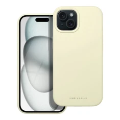 Чохол Roar Cloud Skin силіконовий для iPhone 15 Light Yellow (5903396249815)