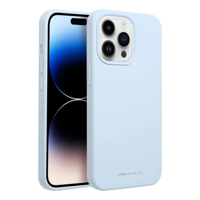 Чохол Roar Cloud Skin для iPhone 14 Pro Max Light Blue (5903396249822)