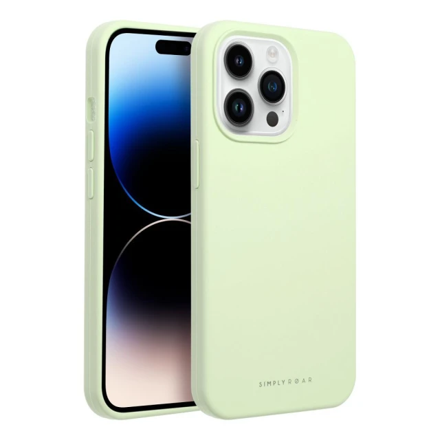 Чохол Roar Cloud Skin для iPhone 14 Pro Max Light Green (5903396249877)