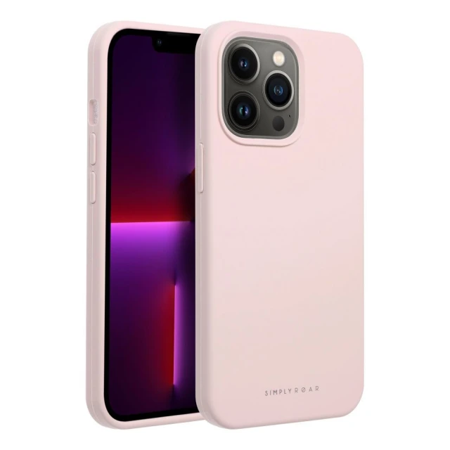 Чехол Roar Cloud Skin силиконовый для iPhone 13 Pro Light Pink (5903396250255)