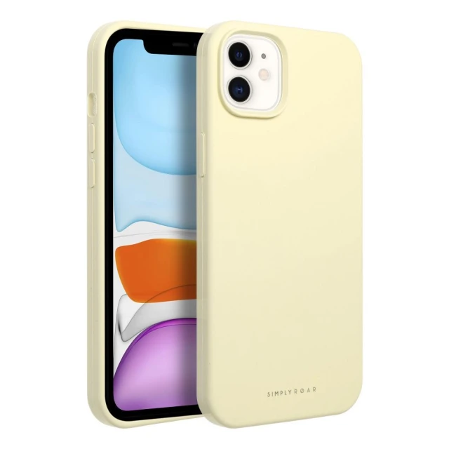 Чохол Roar Cloud Skin для iPhone 11 Light Yellow (5903396250583)