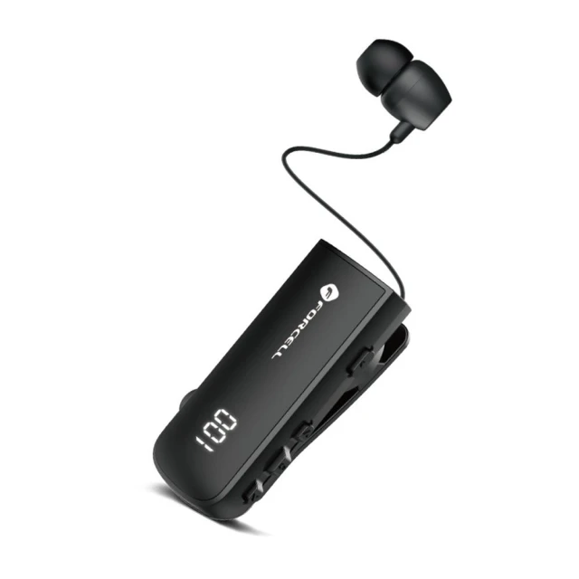 Навушник Bluetooth Forcell F-Audio Drive EarBud Black (5903396265891)