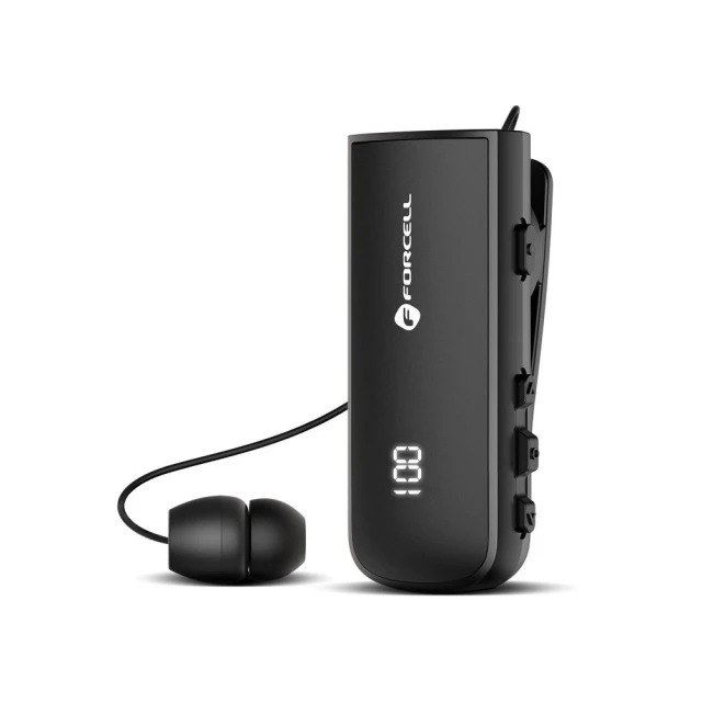 Навушник Bluetooth Forcell F-Audio Drive EarBud Black (5903396265891)