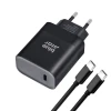 Зарядний пристрій Blue Star TFB-TC-45WPD USB C QC4.0 PD 3A 45W + кабель USB C to USB C Black (5903396267093)
