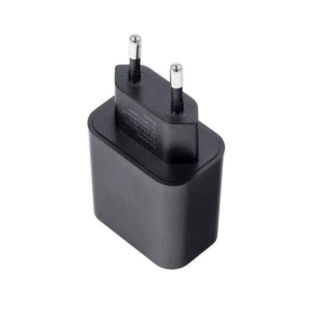 Зарядное устройство Blue Star USB-C QC3.0 PD 20W с кабелем USB-C Black (5903396267109)