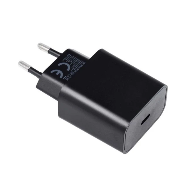Зарядное устройство Blue Star USB-C QC3.0 PD 20W с кабелем USB-C Black (5903396267109)