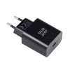 Мережевий зарядний пристрій Blue Star USB-C QC4.0 PD 25 Вт + кабель USB-C Black (5903396267123)
