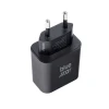 Мережевий зарядний пристрій Blue Star USB-C QC4.0 PD 25 Вт + кабель USB-C Black (5903396267123)