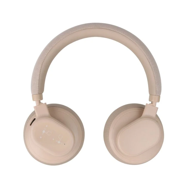 Навушники бездротові накладні Forcell F-Audio Touch Beat ANC Beige (5903396271502)