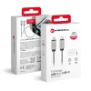 Кабель USB-C to USB-C Forcell F-Energy QC4.0 PD 5A 100W E-Mark Metal 1m Silver (5903396274466)