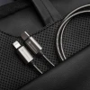 Кабель USB-C to USB-C Forcell F-Energy QC4.0 PD 5A 100W E-Mark Metal 1m Silver (5903396274466)