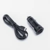 Автомобільний зарядний пристрій Blue Star USB C + USB A QC3.0 PD 25W з кабелем USB C Black (5903396275791)