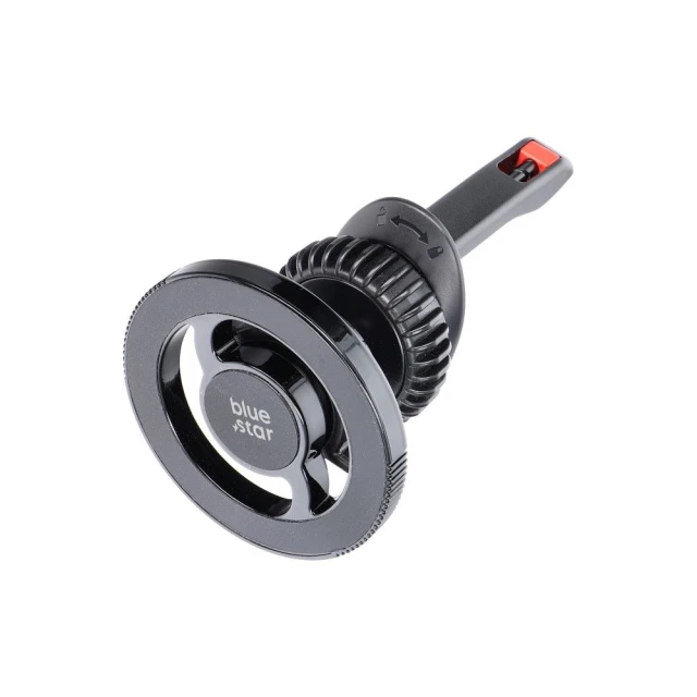 Автотримач Blue Star Smart Lock X1 магнітний для вентиляції Black with MagSafe (5903396281563)