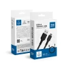 Кабель Blue Star USB A to Micro USB 2A 1m Black (5903396281617)