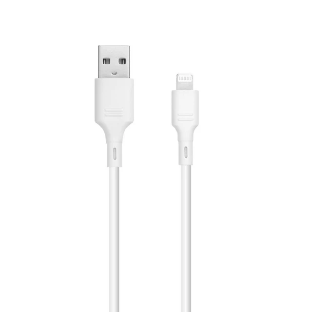 Кабель Blue Star USB A to Lightning 2.4A 1m White (DC-001AL2.4)