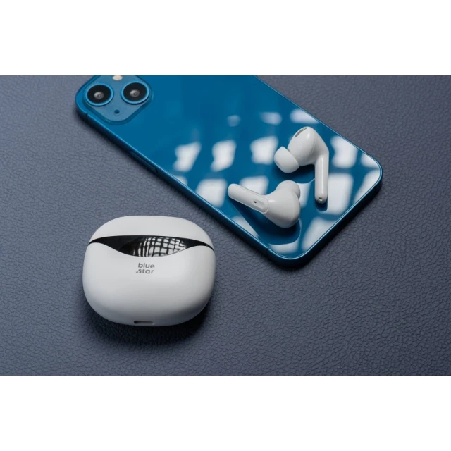 Навушники Blue Star T60 TWS White (5903396281709)