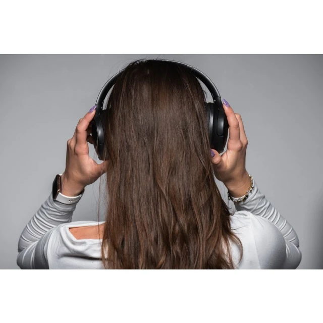 Навушники Forcell F-Audio Vibe ANC + ENC + TUYA APP Black (5903396285578)