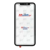 Скло Musttby + OCA + рамка для iPhone 11 Black (5903396290527)