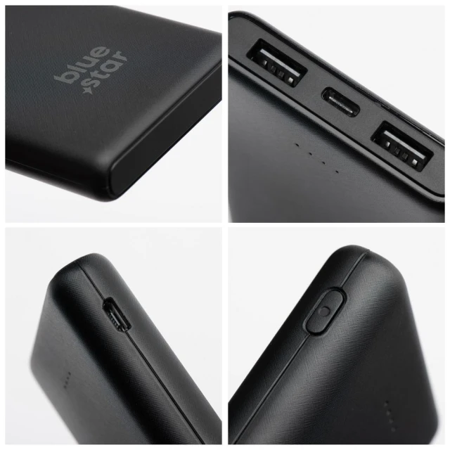 Powerbank Blue Star W1061 10000 mAh Black (5903396292255)