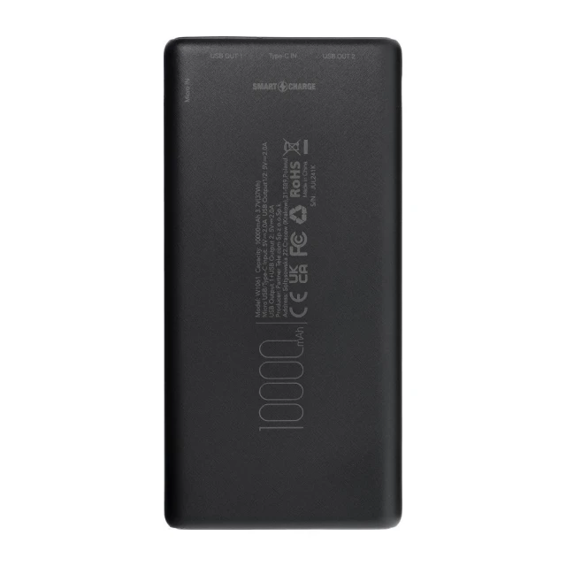 Powerbank Blue Star W1061 10000 mAh Black (5903396292255)