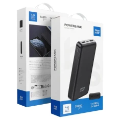 Powerbank Blue Star W2015 2.1A 20000 mAh Black (5903396292262)