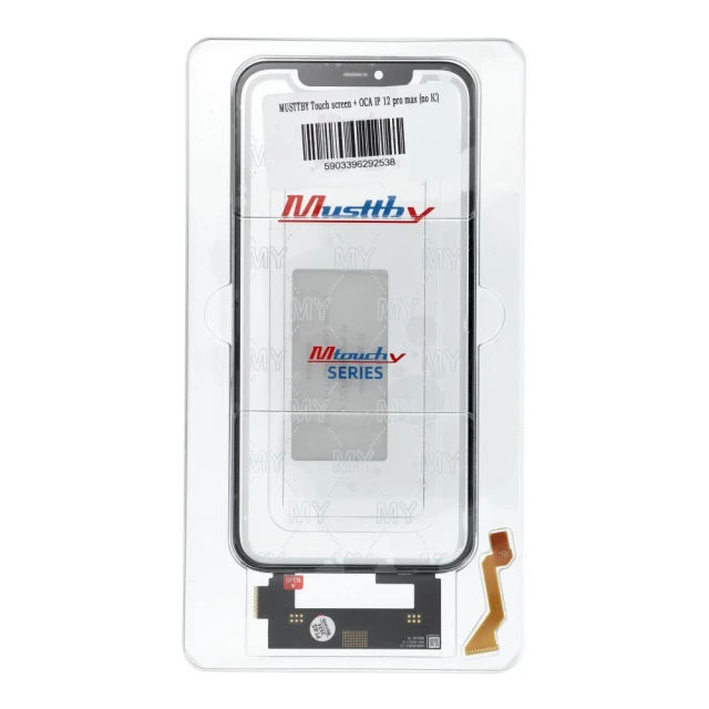 Екран сенсорний + OCA Musttby для iPhone 12 Pro Max Black (5903396292538)