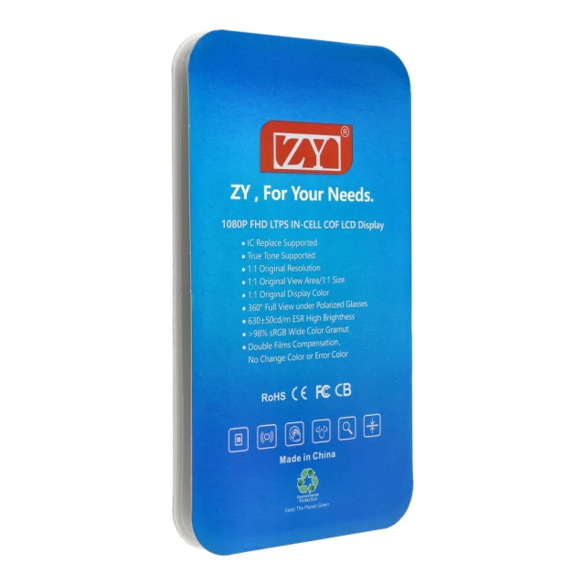 Дисплей ZY для iPhone 14 Black IC Transferable (5903396293238)
