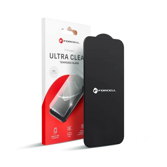 Захисне скло Forcell Ultra Clear Glass для iPhone 14 Pro Max Black (5903396302206)